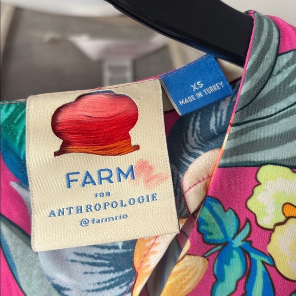 FARM Rio Floral pant suit- Pink and Yellow - Picture 3 of 5